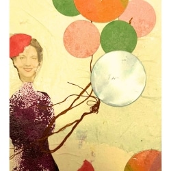 UP UP AND AWAY  collage
